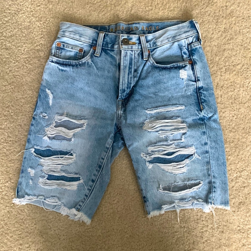 Mens American Eagle Jean Shorts